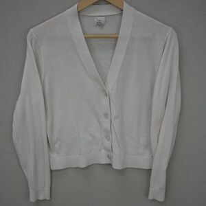 a new day Women's Off-White Cardigan Sweater